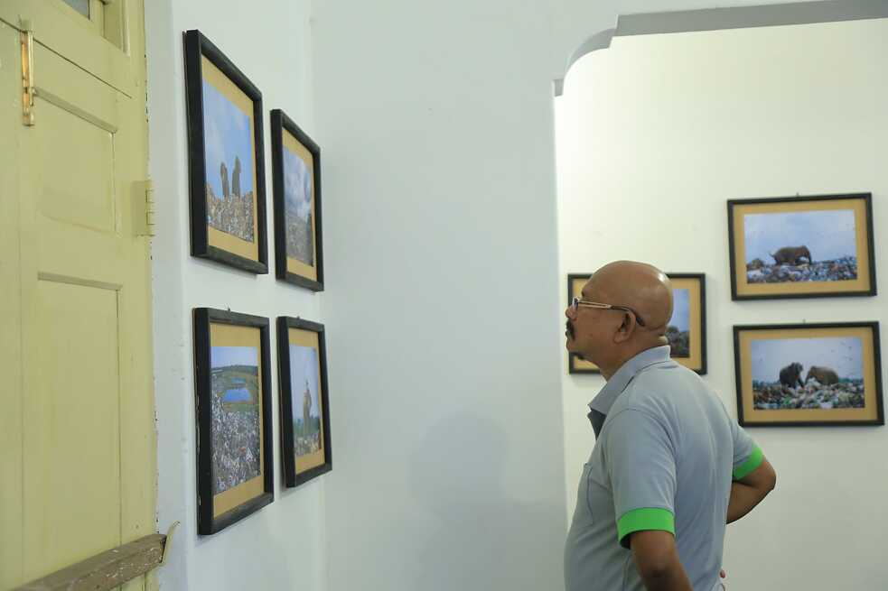 Exhibition Opening Oluvil Pallakkadu Elephants - Tharmapalan Tilaxan