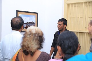 Ausstellungseröffnung Oluvil Pallakkadu Elephants - Tharmapalan Tilaxan