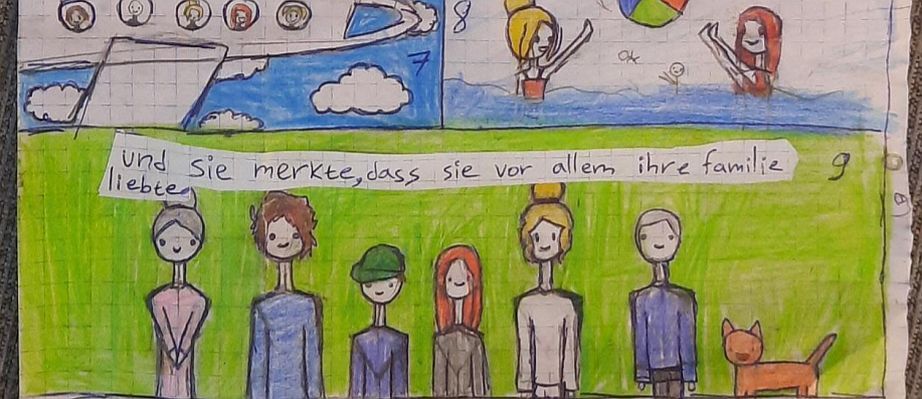 Uliana Tarasenko Comicwettbewerb PASCH