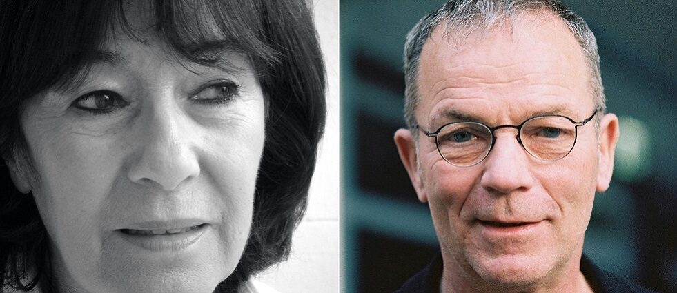 Portraits Jeanine Meerapfel und Thomas Heise Portrait links Jeanine Meerapfel | Portrait rechts Thomas Heise