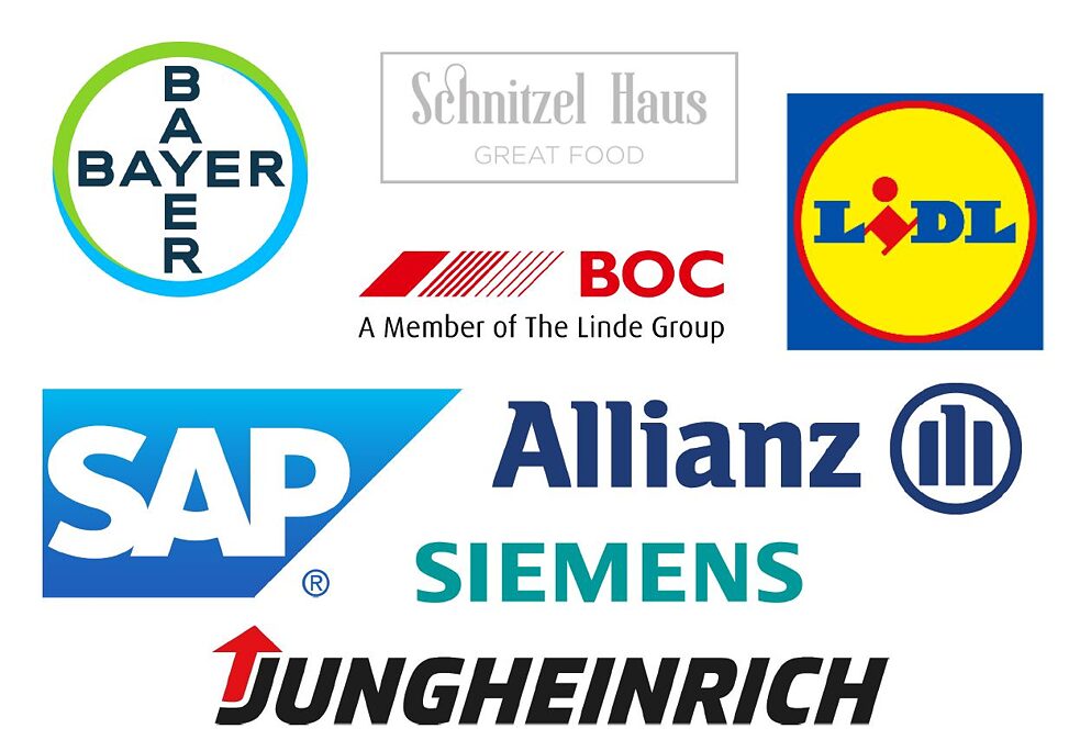 Logos der teilnehmenden Partnerunternehmen