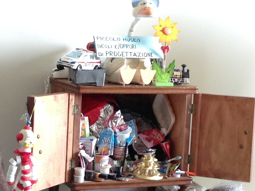 In Capannori gibt es ein kleines „Horror-Museum“ für die schlechtesten Verpackungsbeispiele...