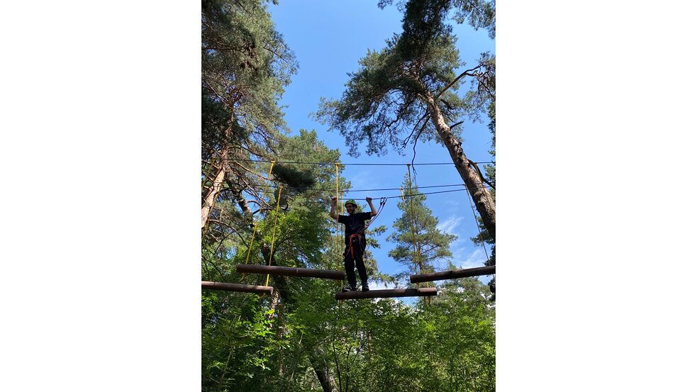 Ausflug in den Kletterpark Algeti