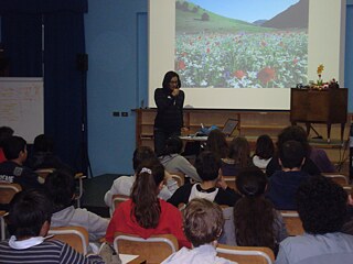 Zero Waste organisiert auch Veranstaltungen für Schulen. 