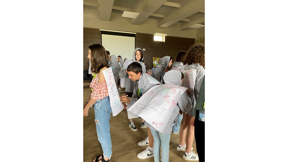 Warmer Rücken zum Abschied