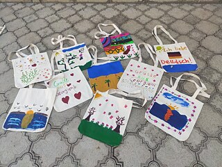 Stofftaschenprojekt Georgien – Ägypten  &copy; © Goethe-Institut Georgien Stofftaschenprojekt Georgien – Ägypten 