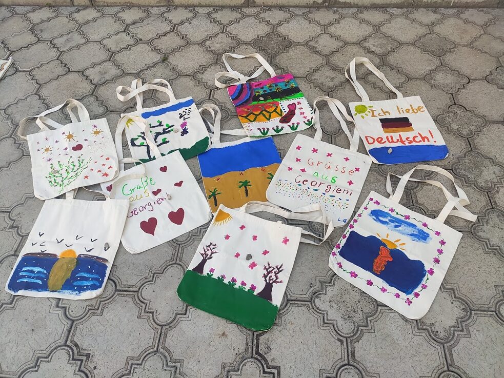 Stofftaschenprojekt Georgien – Ägypten 