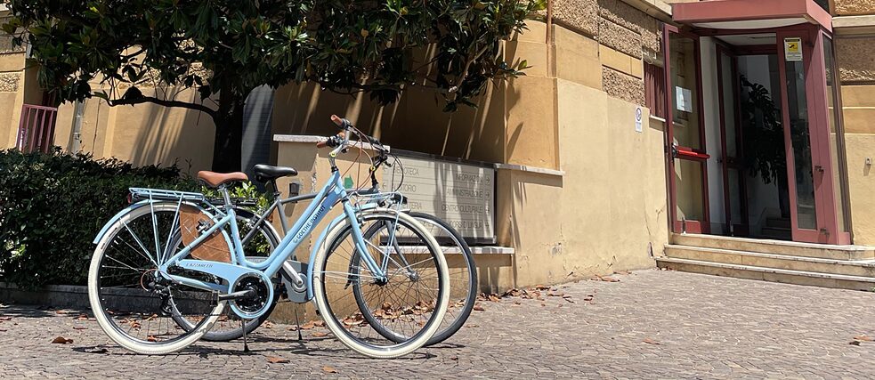 Le due bici Lazzaretti in palio per chi si iscrive a un corso del Trimestre autunnale del Goethe-Institut Rom