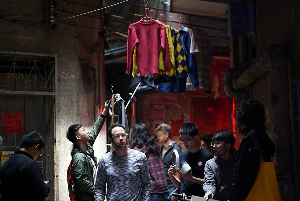 The Invisible Hand (Filmdreh)