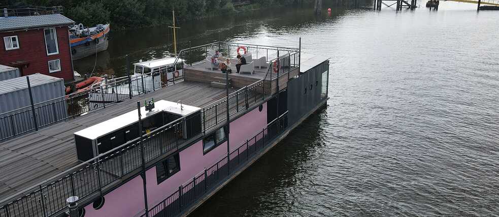 Das Hausboot von Oliver Schulz und Fynn Kliemann