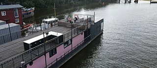 Oliver Schulz and Fynn Kliemann's houseboat
