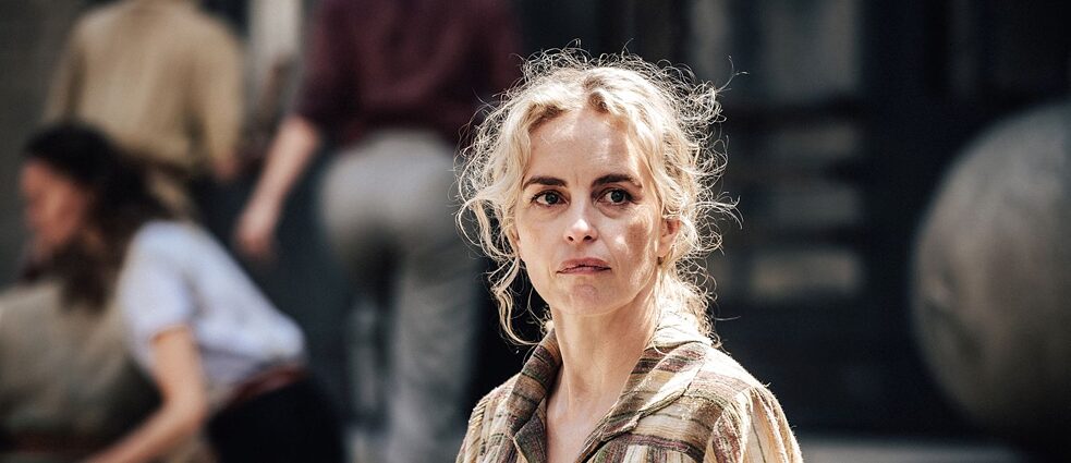 Nina Hoss in a scene from the TV series ‘Shadowplay’