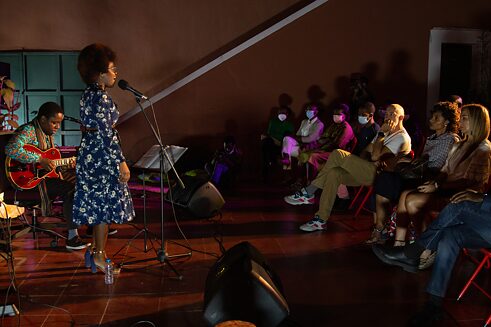 Carlos Praia, Dimbo Makiesse & Delnata Praia no MNA