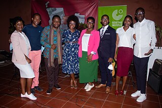 Carlos Praia, Dimbo Makiesse & Delnata Praia no MNA