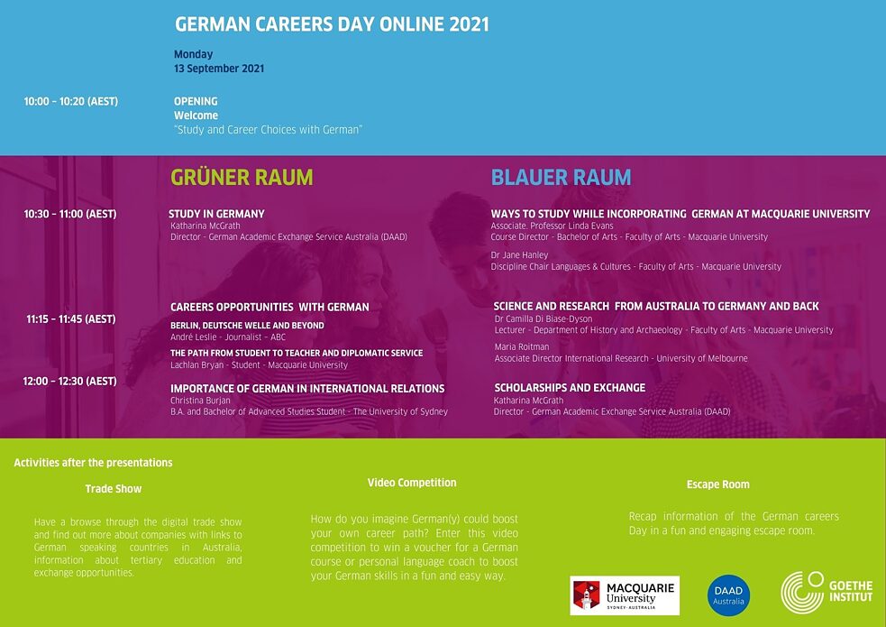German Careers Day Sep 2021 