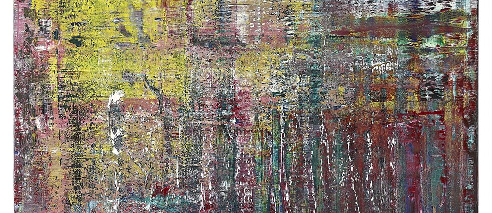 Gerhard Richter - Absztrakt festmény, 2017