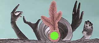 The Many Headed Hydra (A collective for Feminist Conversations, Emma Haugh, Katusa Medusa, Sandev Handy, Suza Husse, Vicky Shajahan), ‘Shadow Beast Ecologies‘, card from ‘Rituals for dis-identification‘, 2019. (detail)