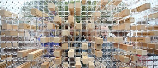 A look through the "Disappearing Wall" with some quote blocks