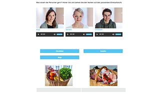 Practise your listening, reading and writing skills with a variety of exercises.