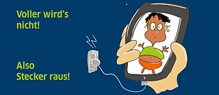 Aufgeblasenes Männchen