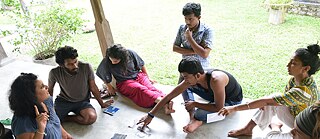 Die Humanity & Earth group during the Masterclass. 