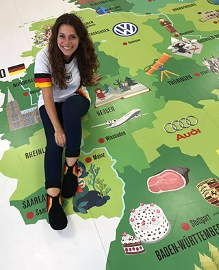 Bereit und voller Vorfreude meine erste Klasse hier begrüßen zu können