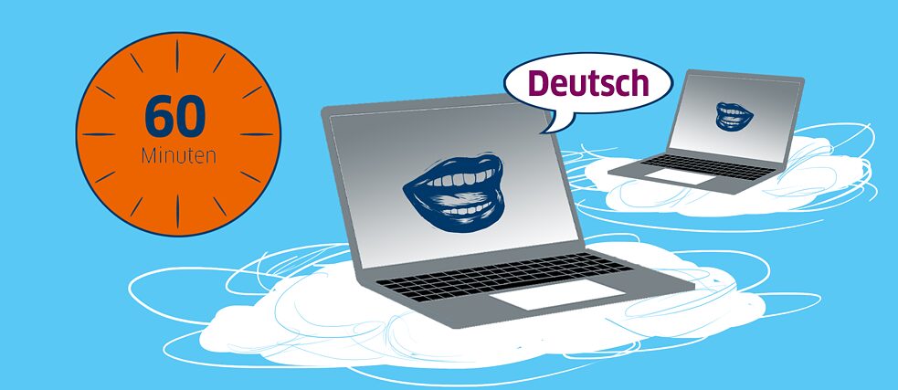 60 Minuten: Interaksi Dalam Pengajaran Bahasa Jerman Digital