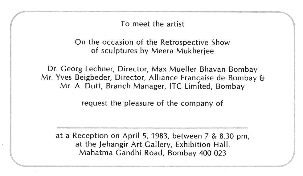 1986 | Meera Mukherje
