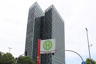 Die tanzenden Türme von Hadi Teherani in St. Pauli