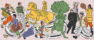 Hauptbahnhof – Hin und weg - Key visual