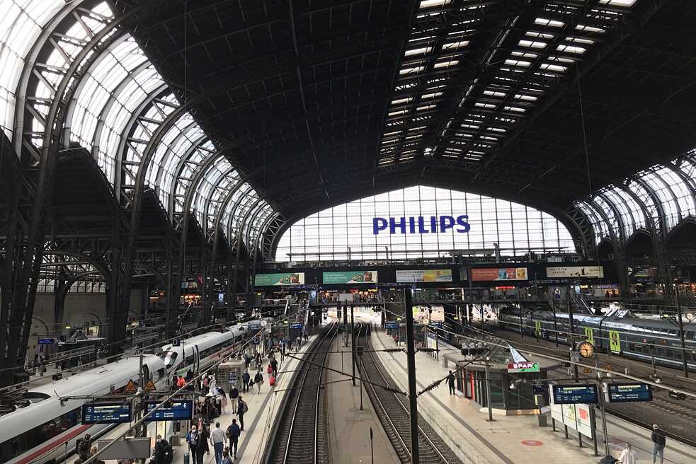 Der Hamburger Hauptbahnhof