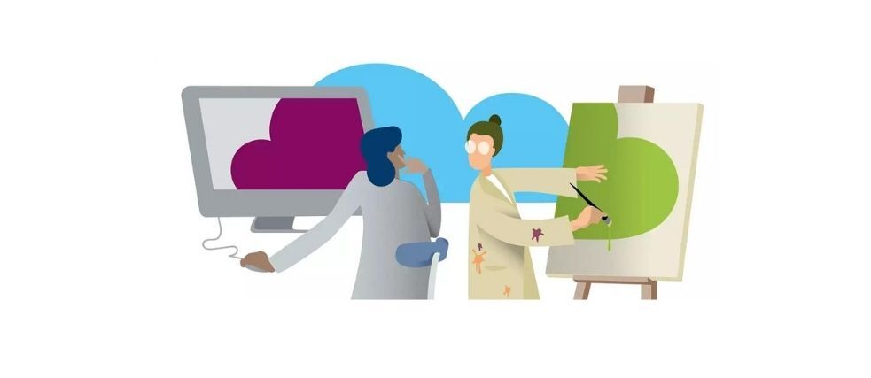 Cartoon image of Generation A Residency