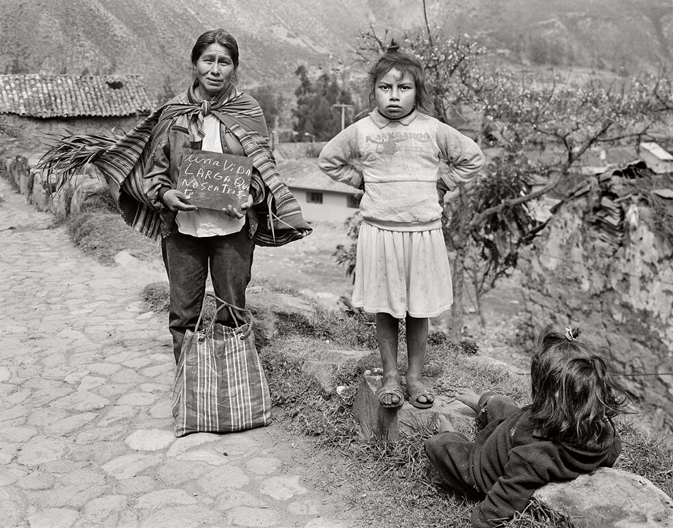 Martín Weber, Mapa de sonhos latino-americanos: “Uma vida longa que não seja triste” (Ollantaytambo, Peru).