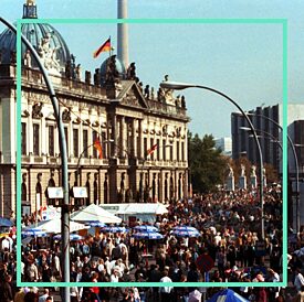Reichstag Berlin 1989 