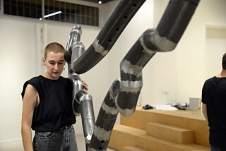 Onlardan bir tanesi sanatçı Stella N. Christou‘nun ses enstalasyonu "Melaina Melaina".