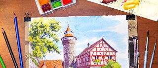 Zeichnung von Varvara Lednjova