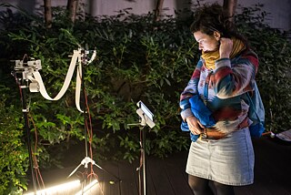 László András Haláks Installation <i>Lebensfaden</i>