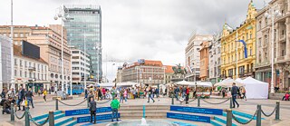 Brunnen und Umgebung