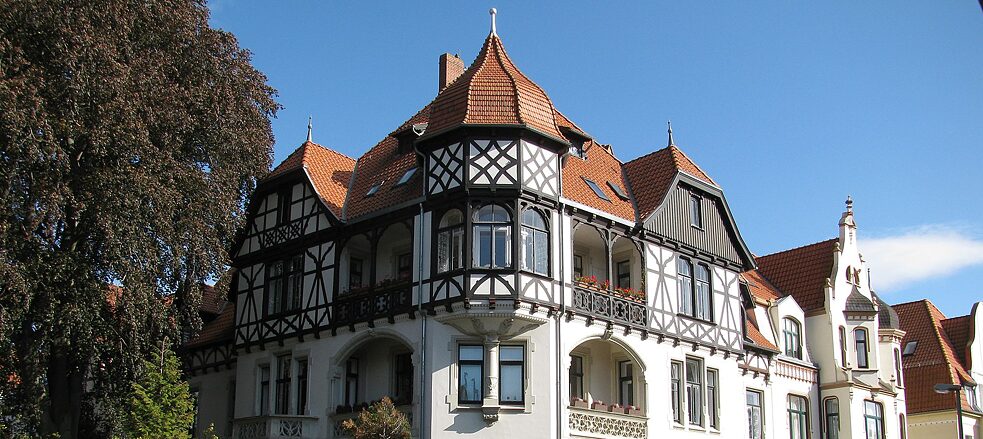 Idyllic and centrally located: the Waldhausen villa district.