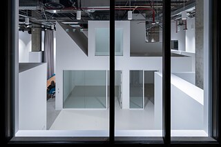 Blick in den Projektraum