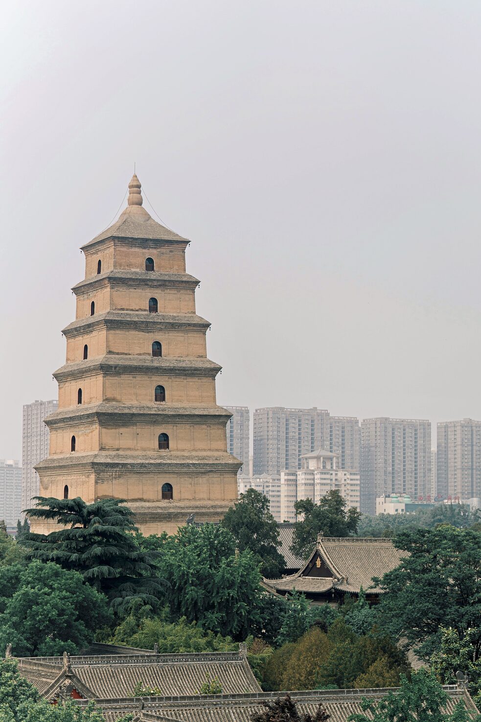 Große Wildgans-Pagode aus der Tang-Dynastie in Xi'an