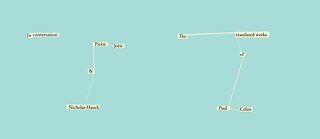 Pierre Joris & Nicholas Hauck