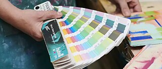 Color swatches
