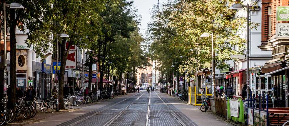 Stadtteil Linden: Hier wird gelimmert, nicht gecornert. 