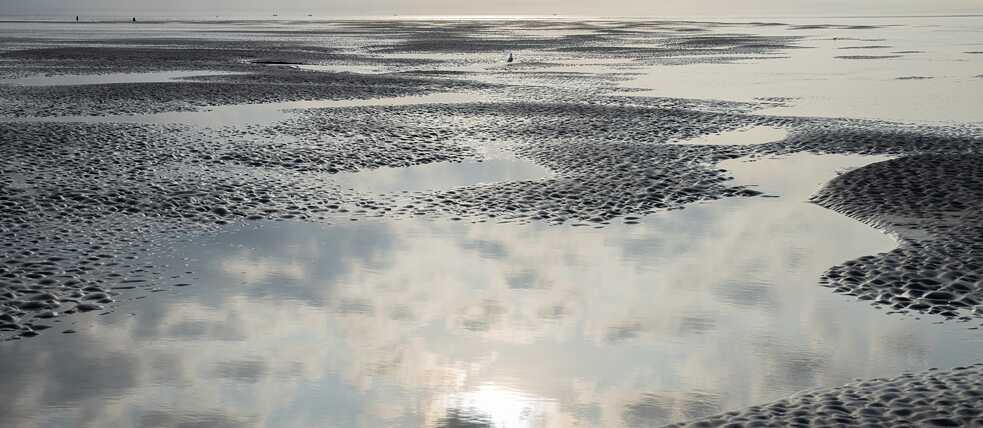 Die Nordsee bei Ebbe 