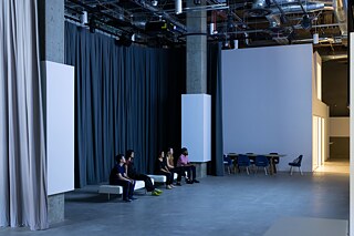 Blick in den Projektraum