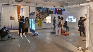 with works and offerings by Ayesha Chaudhry, Sehan Khanna, Sophia-Layla Afsar, Tehreem Mela, Ayesha Alizeh, kal RITUALS and invited co-makers, guests and friends.