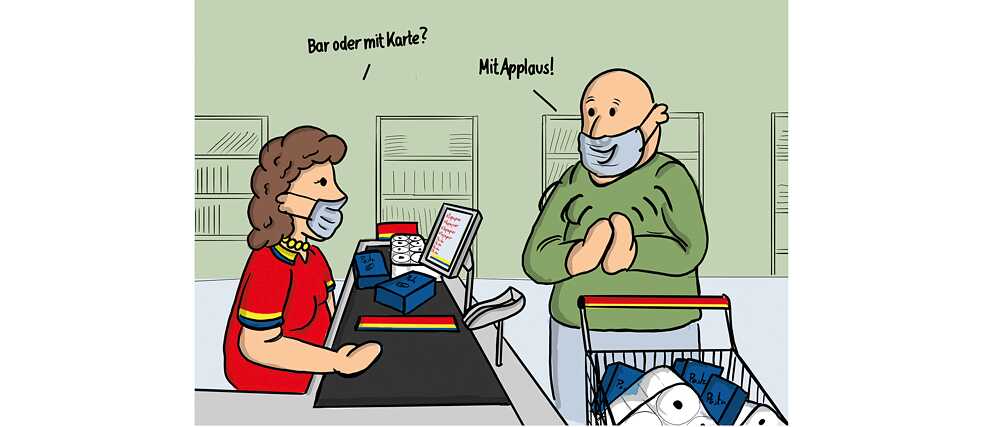 Wie viele andere Einsendungen auch, hatte der Gewinner der Newcomer-Kategorie das Leben während der Coronapandemie zum Thema.