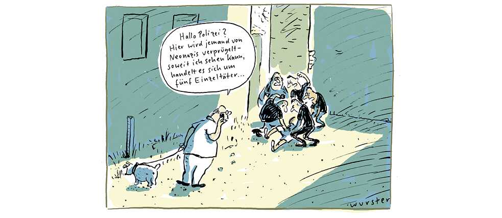 Wie viele Einzelfälle braucht es, bis eine Tat kein Einzelfall mehr ist? Eine satirische Kritik daran, dass vor allem rechtsextreme Gewalttaten von der Politik immer wieder als „Einzelfälle“ deklariert werden, hat Platz 2 erreicht.