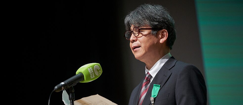 Verleihung der Goethe-Medaille 2021 an Toshio Hosokawa